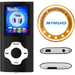Mymahdi – Digital, Compact et Portable Lecteur MP3/MP4 (Max Support 64 G) avec Photo Viewer, E-Book Reader et Radio FM Enregistr