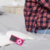 Mymahdi - Lecteur MP4/MP3 - Mobile - Rose - Avec écran LCD 1,8 pouces et fente pour mémoire de forme, prise en charge maximale 1