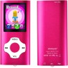 Mymahdi - Lecteur MP4/MP3 - Mobile - Rose - Avec écran LCD 1,8 pouces et fente pour mémoire de forme, prise en charge maximale 1