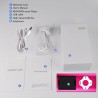 Mymahdi - Lecteur MP4/MP3 - Mobile - Rose - Avec écran LCD 1,8 pouces et fente pour mémoire de forme, prise en charge maximale 1