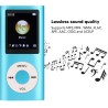 Lecteur MP3 64G, Lecteur de Musique MP3 à écran de 1,8 Pouces pour Les études Sportives, Prise en Charge MP3 WMA FLAC Ape AAC OG