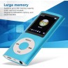 Lecteur MP3 64G, Lecteur de Musique MP3 à écran de 1,8 Pouces pour Les études Sportives, Prise en Charge MP3 WMA FLAC Ape AAC OG