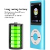 Lecteur MP3 64G, Lecteur de Musique MP3 à écran de 1,8 Pouces pour Les études Sportives, Prise en Charge MP3 WMA FLAC Ape AAC OG