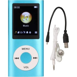 Lecteur MP3 64G, Lecteur de Musique MP3 à écran de 1,8 Pouces pour Les études Sportives, Prise en Charge MP3 WMA FLAC Ape AAC OG