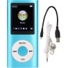 Lecteur MP3 64G, Lecteur de Musique MP3 à écran de 1,8 Pouces pour Les études Sportives, Prise en Charge MP3 WMA FLAC Ape AAC OG