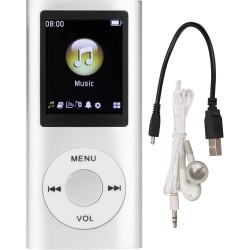Lecteur MP3 64G, Lecteur de Musique MP3 à écran de 1,8 Pouces pour Les études Sportives, Prise en Charge MP3 WMA FLAC Ape AAC OG