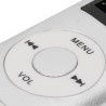 Lecteur MP3 64G, Lecteur de Musique MP3 à écran de 1,8 Pouces pour Les études Sportives, Prise en Charge MP3 WMA FLAC Ape AAC OG