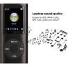 Lecteur MP3 64G, Lecteur de Musique MP3 à écran de 1,8 Pouces pour Les études Sportives, Prise en Charge MP3 WMA FLAC Ape AAC OG