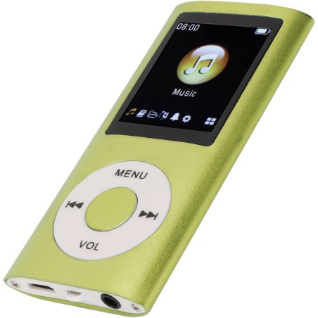 Lecteur MP3 64G, Lecteur de Musique MP3 à écran de 1,8 Pouces pour Les études Sportives, Prise en Charge MP3 WMA FLAC Ape AAC OG