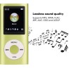 Lecteur MP3 64G, Lecteur de Musique MP3 à écran de 1,8 Pouces pour Les études Sportives, Prise en Charge MP3 WMA FLAC Ape AAC OG