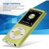 Lecteur MP3 64G, Lecteur de Musique MP3 à écran de 1,8 Pouces pour Les études Sportives, Prise en Charge MP3 WMA FLAC Ape AAC OG