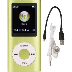 Lecteur MP3 64G, Lecteur de Musique MP3 à écran de 1,8 Pouces pour Les études Sportives, Prise en Charge MP3 WMA FLAC Ape AAC OG