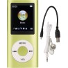 Lecteur MP3 64G, Lecteur de Musique MP3 à écran de 1,8 Pouces pour Les études Sportives, Prise en Charge MP3 WMA FLAC Ape AAC OG