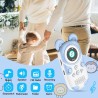 64gb lecteur mp3 enfants bleutooth 5.3 avec écouteurs haut-parleur prend en charge la radio fm, le réveil, l'enregistrement sur 