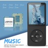 AGPTEK Mp3 Classique 16Go Ultra-Longue Autonomie Jusqu'à 70 Heures de Lecture Musique avec Ecran de 1.8 Pouces, Petit Lecteur MP