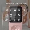 AGPTEK Lecteur MP3 16 Go sans Perte avec Écran 1,8", 70 Heures de Lecture, Lecteur de Musique Portable avec Écouteurs, Radio FM,