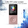 AGPTEK Lecteur MP3 16 Go sans Perte avec Écran 1,8", 70 Heures de Lecture, Lecteur de Musique Portable avec Écouteurs, Radio FM,