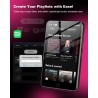 Lecteur mp3 zaqe 80 go avec bleutooth et wifi, lecteur mp4 avec écran tactile 4,0 pouces, lecteur mp3 android avec spotify, audi
