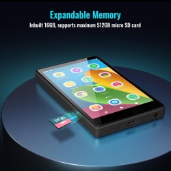 Lecteur MP3 pour Enfants avec Contrôles parentaux, Spotify Kids, Spotify, Audible, Amazon Music, Libby, Lecteur Musical MP4 avec