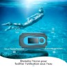 AGPTEK Mp3 Etanche IPX8 avec Clip Ecran Couleur, 8Go Lecteur avec Radio FM HiFi Lossless Baladeur Mp3 pour Natation (Piscine) et