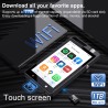 Lecteurs MP3 et MP4 de 96 Go, écran Tactile HD à Couleurs Complètes de 4 Pouces, MP4 avec WLAN, Lecteur MP3 Spotify Go de RAM et