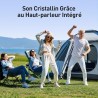 Agptek 96go mp4 bleutooth wifi android 14, lecteur musique spotify 3g ram fluide et écran tactile ips 4'', baladeur mp3 haut-par