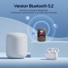 Wolfang lecteurs mp3 64 go avec bleutooth 5.2, clip sport, taille mini, poids 28,3 g, radio fm hif, enregistreur vocal, écouteur