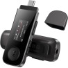 Agptek 64go lecteur mp3 usb c avec bleutooth 5.3 & clip sport, mini type-c mp3 musique sans perte hifi avec radio fm/enregistreu