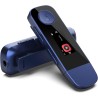 Agptek lecteur mp3 usb portable 64 go avec bleutooth, type c et usb avec clip, avec radio fm enregistrement， prise en charge de 