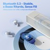 Agptek lecteur mp3 usb portable 64 go avec bleutooth, type c et usb avec clip, avec radio fm enregistrement， prise en charge de 