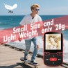 64go lecteur mp3 bleutooth 5.3 avec clip, hifi lecteur musique sport, 1,5 pouces écran baladeur mp3 avec boutons physiques, radi