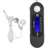 Lecteur MP3 Numérique, Lecteur MP3 USB De Musique Portable avec Support D'écran LCD Carte Micro SD/mémoire 32 Go Radio FM Enregi