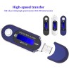 Lecteur MP3 Numérique, Lecteur MP3 USB De Musique Portable avec Support D'écran LCD Carte Micro SD/mémoire 32 Go Radio FM Enregi
