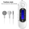Lecteur MP3 Numérique, Lecteur MP3 USB De Musique Portable avec Support D'écran LCD Carte Micro SD/mémoire 32 Go Radio FM Enregi