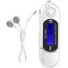Lecteur MP3 Numérique, Lecteur MP3 USB De Musique Portable avec Support D'écran LCD Carte Micro SD/mémoire 32 Go Radio FM Enregi