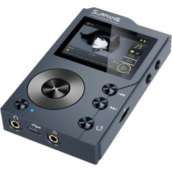 Mp3 hifi surfans f20 avec bleutooth, lecteur audio numérique haute résolution dsd sans perte, lecteur audio portable haute