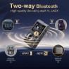 Mp3 hifi surfans f20 avec bleutooth, lecteur audio numérique haute résolution dsd sans perte, lecteur audio portable haute