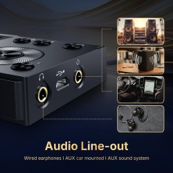 Mp3 hifi surfans f20 avec bleutooth, lecteur audio numérique haute résolution dsd sans perte, lecteur audio portable haute