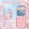 Lecteur mp3 64 go avec bleutooth 5.3 lecteur de musique portable avec qualité sonore hifi et radio fm batterie de 300 mah compre