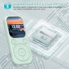 Lecteur mp3 64 go avec bleutooth 5.3 lecteur de musique portable avec qualité sonore hifi et radio fm batterie de 300 mah compre