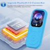 Lecteur mp3 olycism 64 go avec bleutooth 5.3 lecteur de musique portable avec qualité sonore hifi et radio fm batterie de 300 ma