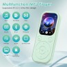 Lecteur mp3 olycism 64 go avec bleutooth 5.3 lecteur de musique portable avec qualité sonore hifi et radio fm batterie de 300 ma