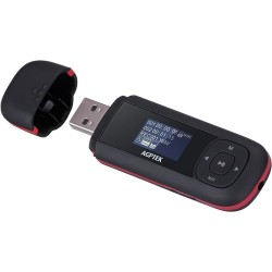 AGPTEK 40Go Lecteur MP3 USB Portable avec Écran LCD, Lecteur Musique Clé USB Mini Baladeur avec FM Enregistrement pour Travail É