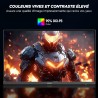 KOORUI G2411P Ecran PC Gamer 24 Pouces, 200Hz Ecran Gaming, Fast IPS, FHD 1080P, 1ms, HDR 400, Adaptive Sync, VESA 75x75mm, HDMI