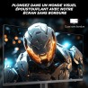 KOORUI G2411P Ecran PC Gamer 24 Pouces, 200Hz Ecran Gaming, Fast IPS, FHD 1080P, 1ms, HDR 400, Adaptive Sync, VESA 75x75mm, HDMI