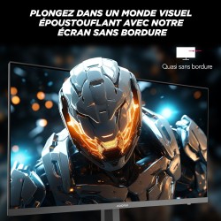 KOORUI G2511P Ecran PC Gamer 25 Pouces - 200Hz IPS FHD 1080P Ecran Gaming, 1ms HDR400 Adaptive Sync, Compatible VESA 75x75mm, HD