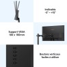 KOORUI E2212F 21.45 Pouces Ecran PC, FHD 1920 x 1080 100Hz Moniteur, Adaptive Sync HDMI 1.4, Eye Care, inclinable de -5° à 15°, 