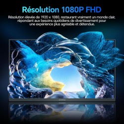 KOORUI E2711F 27 Pouces Ecran PC, FHD 1920 x 1080 100Hz Moniteur,IPS,Adaptive Sync HDMI 1.4, Eye Care, inclinable de -5° à 15°, 