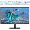 KOORUI E2721F 27 Pouces Ecran PC, QHD 2560 x 1440 100Hz Moniteur,IPS 1ms, Adaptive Sync HDMI 2.0, Eye Care, inclinable de -5° à 