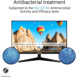 ASUS Moniteur de Jeu VY249HGR Eye Care – 23,8 Pouces FHD (1920 x 1080), IPS, 120 Hz (OC), SmoothMotion, 1 ms (MPRT), Adaptive Sy